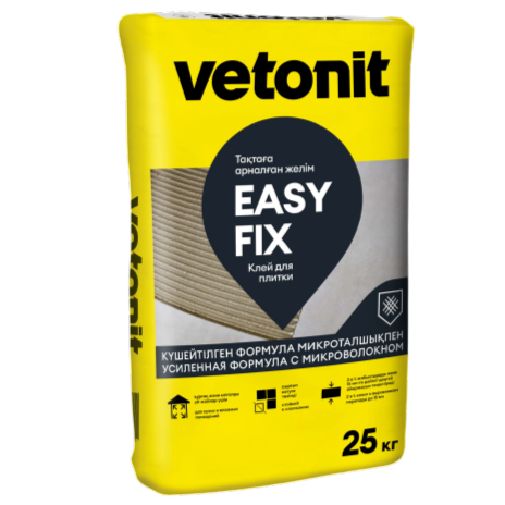 Клей для плитки Vetonit Easy Fix, 25 кг